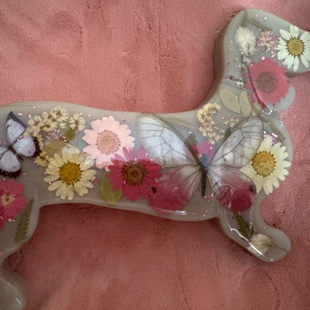 Resin Dachshund